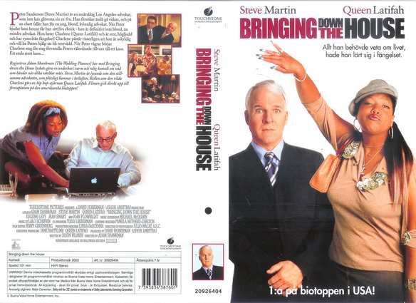 20926404 BRINGING DOWN THE HOUSE (VHS)